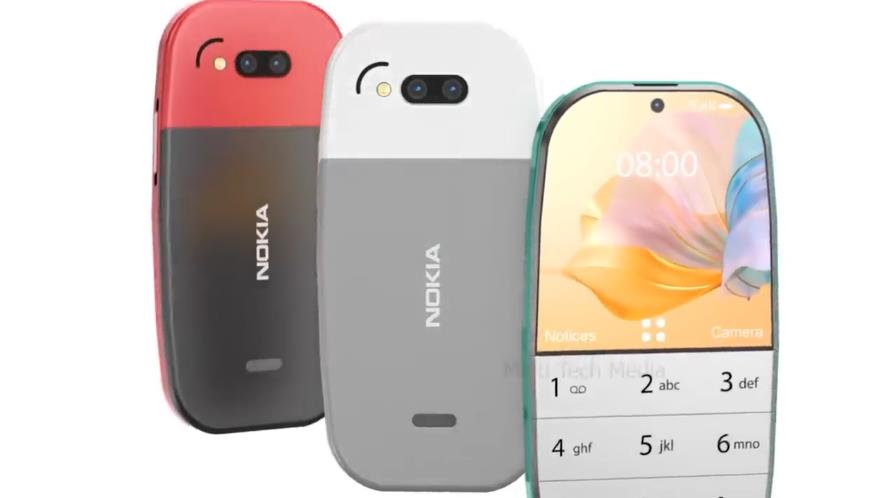 诺基亚公布复古5G手机概念机，还是那个味道  第1张
