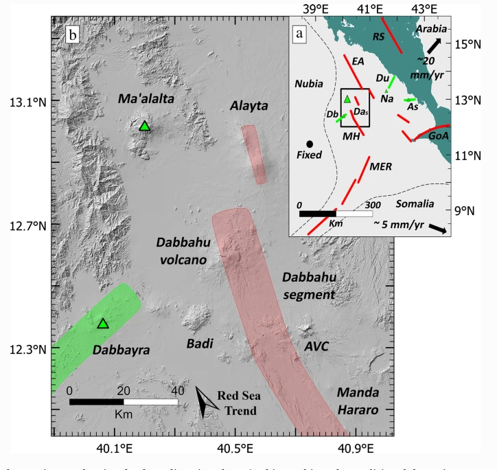 阿法尔狭窄段岩浆的裂变，对Ma&#39;Alalta火山区的活跃度有何影响？  第2张